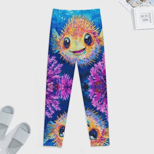 Funny Puffer Fish Men's Pajama Bottoms Sleep Lounge Soft Comfy Pants Sleepwear4