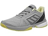 adidas Stella McCartney Barricade Boost - Tenis para mujer, Eggshell Grey/Aero Lime/Core Black, 8