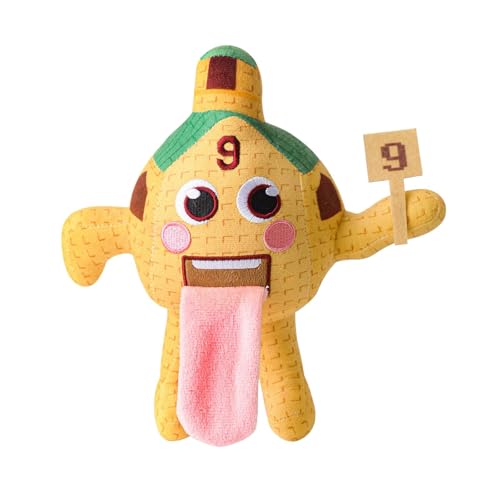lunule Steal Brainrot Toys Plush Cute Italian Brainrot Funny Stuffed Animal Soft Decorative Cushion for Kids Teens Collectible Blue Meme Plushie Gift for Christmas Birthday Home (Yellow)