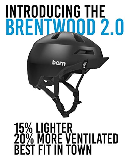 Amazon.com : Bern Brentwood 2.0 Bike Helmet, Matte Black w/Visor Amazon.com : Bern Brentwood 2.0 Bike Helmet, Matte Black w/Visor