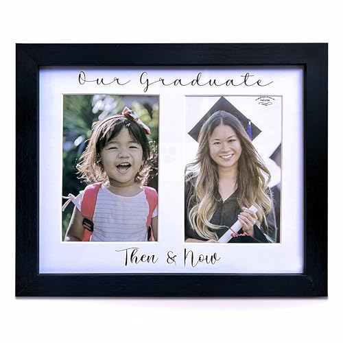 Then and Now Graduation Frame