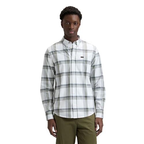 Lee Button Down T-Shirt Homme avec finitions soignées et col boutonné moderne