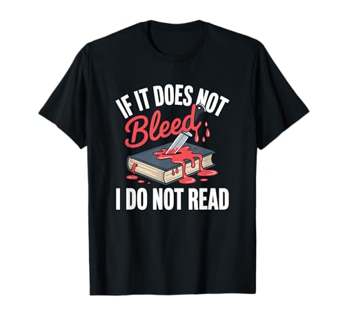Psychological Thriller Book Reader Apparel Reading Mystery T-Shirt
