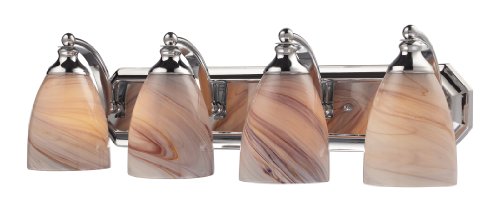 Top Brands Elk 570-4C-CR 4-Light Vanity in Polished Chrome and Creme Glass Best Cyber Monday 🔥 Elk 570-4C-CR 4-Light Vanity in Polished Chrome and Creme Glass