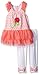 Nannette Little Girls' 2 Piece Flower Fashion Legging Set