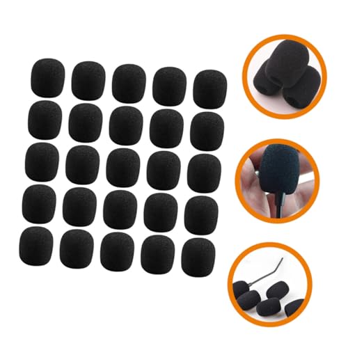 Bonnette microphone mousse protection amplificateur couverture noir