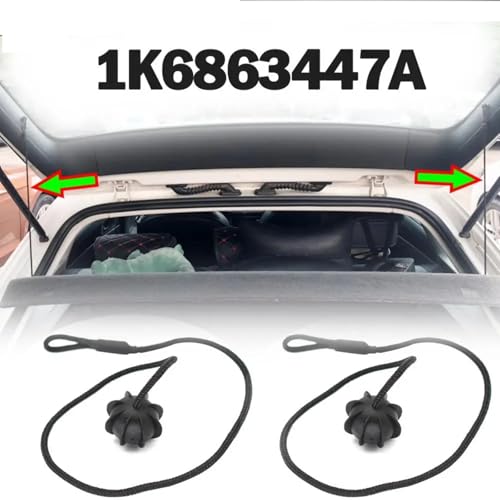 Cuerda maletero coche soluciona bandeja caída en Golf MK5 MK6 y Rabbit 6