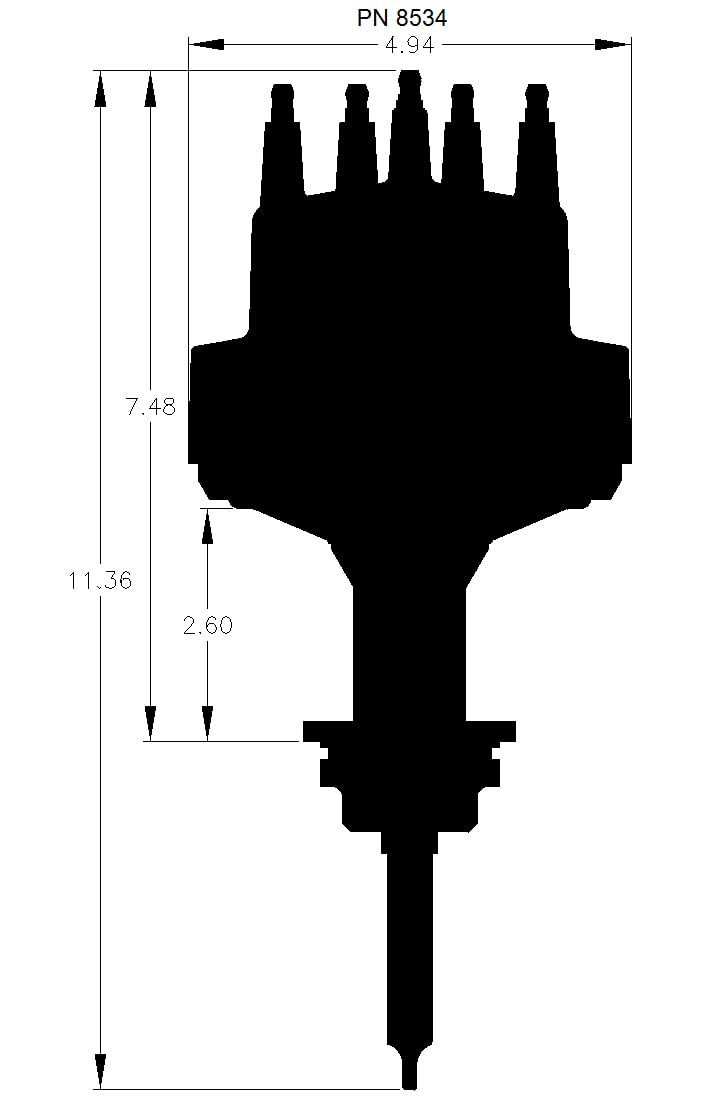 MSD Pro-Billet Distributor PN 8534 ダッジバン Amazon.com: MSD 8534 Pro-Billet Distributor : Automotive