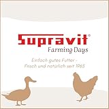 Supravit Wachtelfutter 25kg | Vollwertige Körnermischung für Wachteln, Legewachteln und Hühner als Alleinfutter | Wachtel Futter mit Hirse Glanz Perillasaat Raps Haferflocken Hafer und Leinsamen