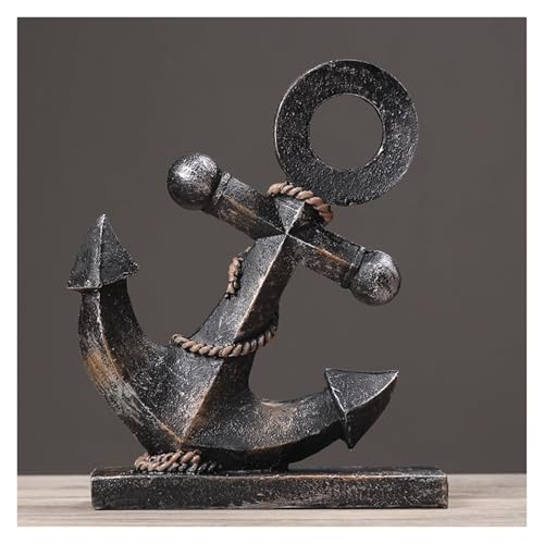 Sculptures et accessoires décoratifs en résine orange de qualité supérieure