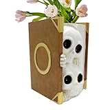 Grand savoir-faire: ce pot de fleurs de tête morte, fabriqué avec une excellente fabrication, montre de beaux détails et une apparence lisse et polie qui est résistante à la lumière, se sent confortable et est sans effort à maintenir.