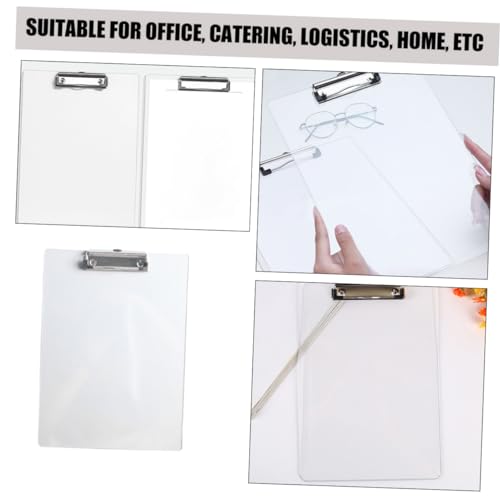 Panneau à pince transparent pour éviter la perte de vos documents - 4