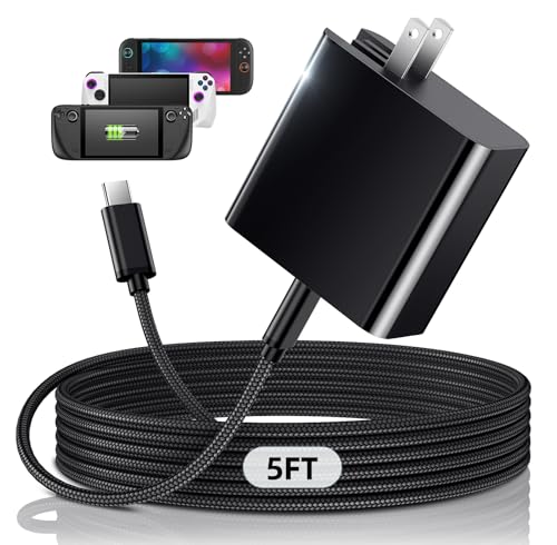 Image of 65W Fast Charger for Nintendo Switch 2, Steam Deck & ROG Xbox Ally