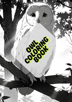 Paperback OWL COLORINNG BOOK