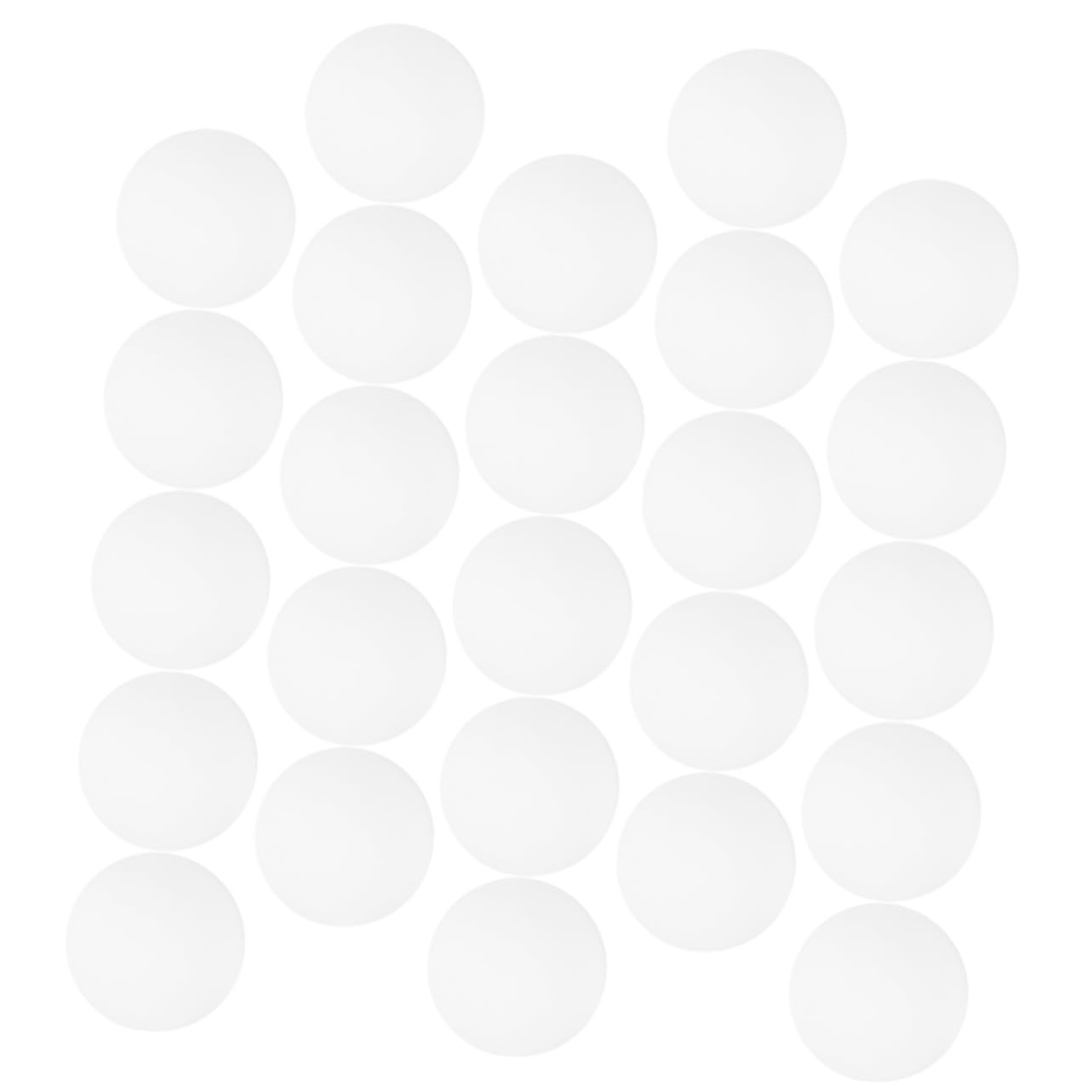 ifundom Tischtennis Pong-Ball Tennisbälle Masse Tennis Ball Plastikkugeln Bälle Für Pong Plastikbälle Für Spiele Pong-Tennis Pong-trainingsbälle Schlägerbälle Abs Weiß
