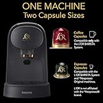 L'OR Barista System Coffee and Espresso Machine Combo by Philips, Matte Black - Image 2