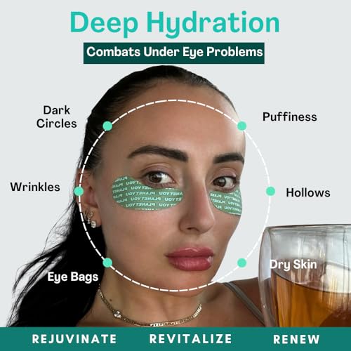 Reusable under Eye Patches by Planet You | Vegan Puff off Silicone Masks for Tired Eyes, Wrinkles and Dark Circles - Image 4