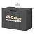 KAMABOKO 45 Gallon Outdoor Storage Box, All-Weather Deck Box for Patio Furniture, Package Deliveries, Garden Tools, Pool Supplies & Cushions, Black