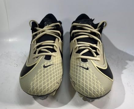 Image of Nike Vapor Edge Elite 360 2 Men's Football Cleats Black Gold FD5713-002 Size 14.5