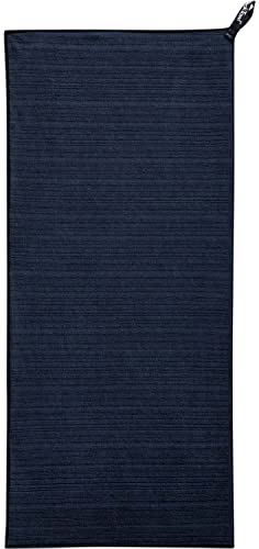 PackTowl Luxe Lightweight Microfiber Camping and Travel Towel, Midnight, Beach