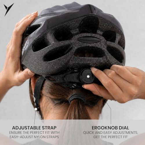 Image of Jaspo Robust Plus Cycling and Skating Helmet for Kids & Adults | 170g Lightweight & Adjustable |Sports Helmet | Quick-Release Buckle & Padded Chin Strap | Ideal for Cycling, Skating & Outdoor Use