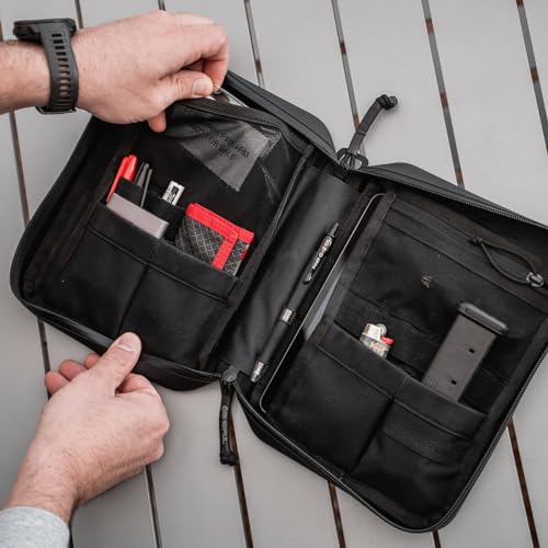 Image of Magpul DAKA Utility Organizer Large Semi-Rigid Multi-Purpose Case, Durable Water-Resistant Heavy Duty Compact Pouch
