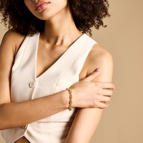Image of Fossil Women's Stainless Steel Chain Bracelet