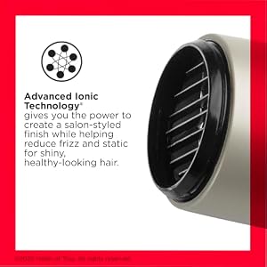 REVLON Turbo Hair Dryer | 1875 Watts of Maximum Shine, Fast Dry (Silver) — photo 2 of 6