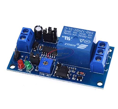 DC 12V Delay Relay Delay Turn on/Delay Turn Off Switch Module with Timer LED Display