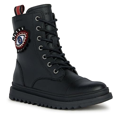 Geox Gillyjaw pour fille : chaussures style bateau à cheville élégantes
