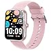 BJLBOJEY Kids Smart Watch Fitness Tracker for Boys Girls 4-12, Kids Smartwatch with 1.83'' Face, Pedometer, Sleep Tracker, 100+ Sport Mode with/without App (Pink)