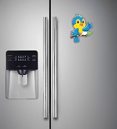 Image of Fridge Magnet Cute Bird Decorative Magnet for Refrigerator, Home, Kitchen and Office Decoration Multicolor