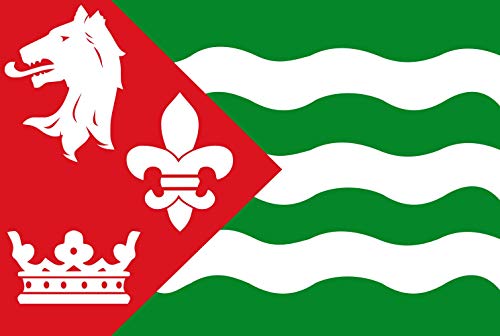 Drapeau Large Sevenwolden grand format résistant aux déchirures et au vent
