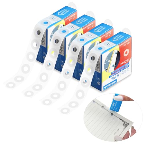 Hole Punch Stickers Kaluofan 1000 Pack of Hole Reinforcements Stickers