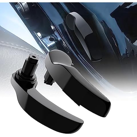 PBYMT Black Aluminum Lid Lifters Saddlebag Saddle Bag Latch Kit Handle Lever Fit for Harley Touring Road King Street Glide Electra Glide Ultra Limited 2014-2024 Cover