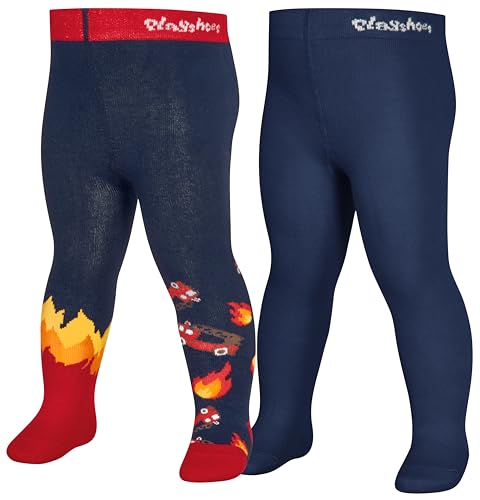 Feuerwehr 2er Set Unisex-Child Tights (1-Pack)