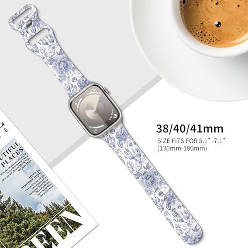 Correa deportiva compatible con iWatch 38-41mm miniatura 5