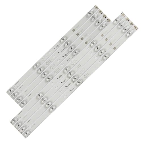 WHARGTSL Bande de rétroéclairage LED 8 pièces for téléviseurs Fit for Thomson 55UD6216 55UD6236 55UD6206 55UC6336 55UC6416 55UC6426 L55P2 L55P2-UDN 55s4900