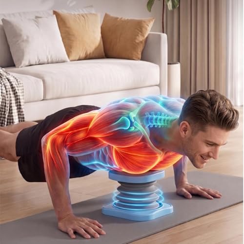 Narzędzie wspomagające push-up, ergonomiczne automatyczne odbicie, przenośny drążek do ćwiczeń z solidnym uchwytem, kompaktowy sprzęt treningowy z płynnym komfortem, nowoczesny styl fitness, akcesoria