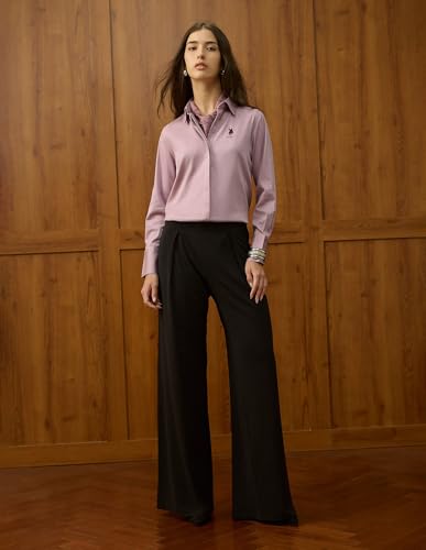 Image of Cotton Sateen Regular fit Shirt