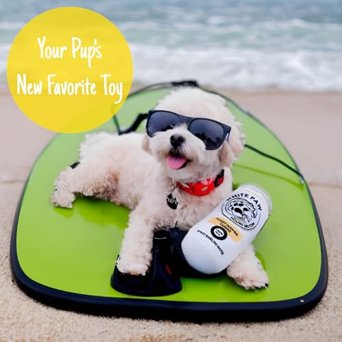 PupCulture White Paw 2 Pack Juguete Mordible para Perro miniatura 2