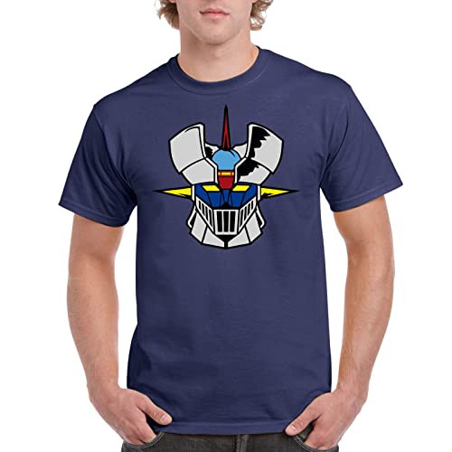 Camiseta de Hombre MZ Anime Manga Retro 80 Puños Fuera Mech 007 XL