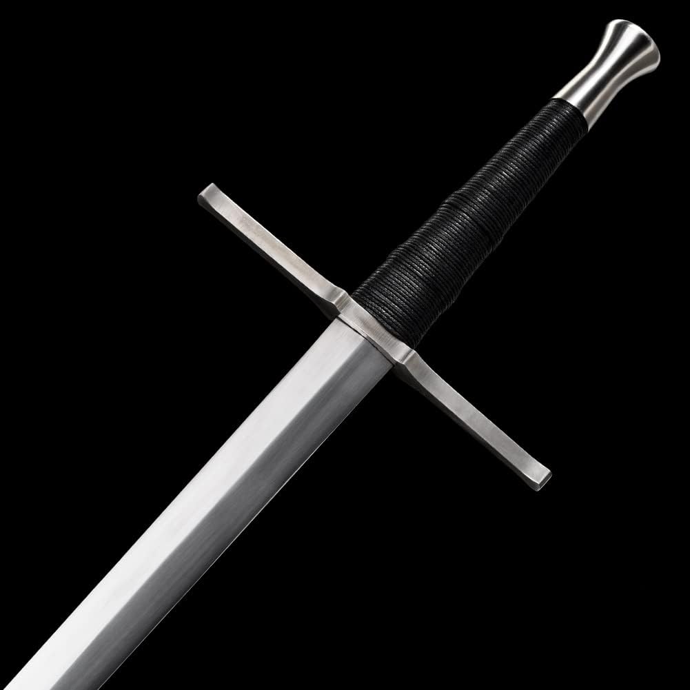 YONG XIN SWORD-Sword, Handmade, Practical, 1095 Carbon Steel,Full Tang, Sharp, Scabbard
