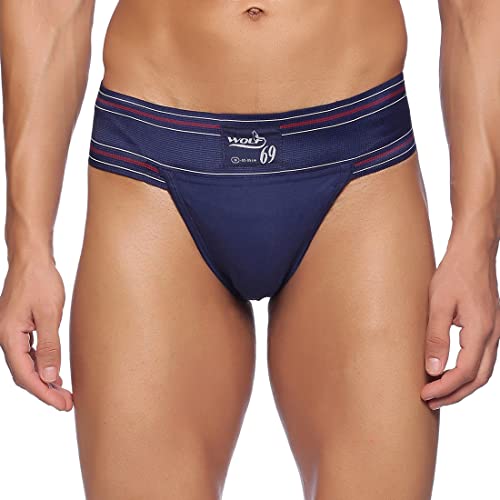 Image of Omtex Cotton Tokyo Supporter - Back Covered (Navy Blue, XX-Large)
