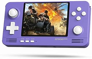 Retroid Pocket 2 Plus Retro Game Handheld Console, Retroid Pocket 2+ Android Retro Game Console Multiple Emulators Console Handheld 3.5 Inch Display 4000mAh Battery Classic Games Retro Gaming (Indigo)