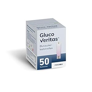 Gluco Veritas Blutzuckerteststreifen | 50 Stück