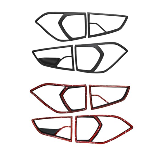 Garnitures de feux arrière Ford Eco Sport noir mat en ABS durable