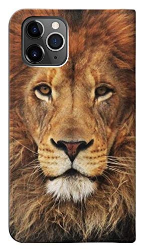 RW2870 Lion King of Beasts PU Leather Flip Case Cover for