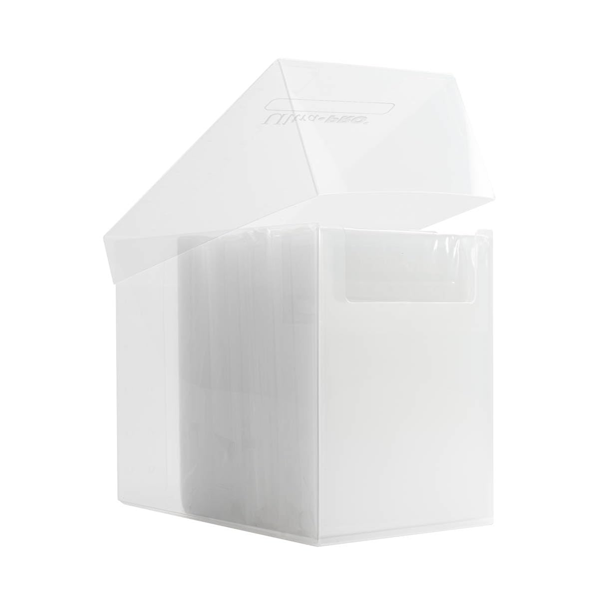 Ultra PRO - CardPreserver 100ct dans une boîte transparente | Rangement de cartes d'archivage | Support semi-rigide | Rabat refermable | Protection de cartes à collectionner Sports, MTG, Sports