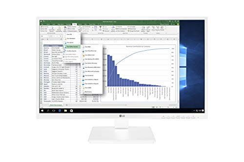 LG 24BK550Y-W Pantalla para PC 60,5 cm (23.8') Full HD LCD Plana Blanco - Monitor (60,5 cm (23.8'), 1920 x 1080 Pixeles, Full HD, LCD, 5 ms, Blanco)